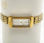 Elegant Lady Quartz Watch With 14mm Silver / Golden Stainless Steel Band