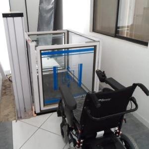 Wholesale 1m 2m Outdoor Indoor Wheelchair Elevator Hydraulic Lift For Disabled from china suppliers