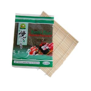 Wholesale Dried Roasted 100 Sheets Yaki Nori Seaweed Japanese Oem Accept from china suppliers
