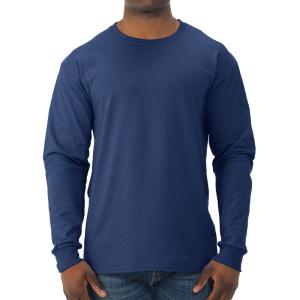Wholesale Custom Logo Classic Fit Soft Heavy Weight Tee Cotton Polyester Blank Long Sleeve Men T Shirts from china suppliers