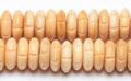 Wholesale Hand Made Jewelry Supplies Cattle Carved Bone Beads Rondelles, 100 Beads Per Strand from china suppliers