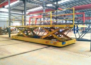 Wholesale Cable drum hydraulic lifting device electric steel rail material transfer wagon from china suppliers