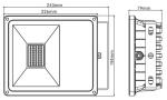50W, 5000 LM, 110V / 120V / 240V, 2700K - 6500K Led Flood Lighting Fixtures