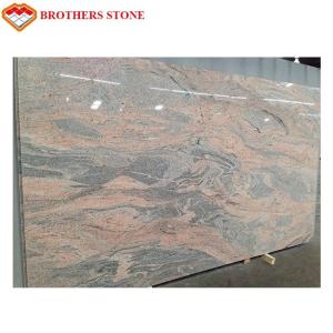 Wholesale Exterior Polished Granite Stone , Juparana Pink / Juparana Colombo Granite from china suppliers