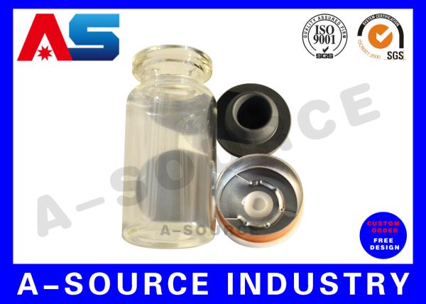 20mm Flip Top Cap , Aluminum Flip Off Caps For 10ml Medicine Vials / oil