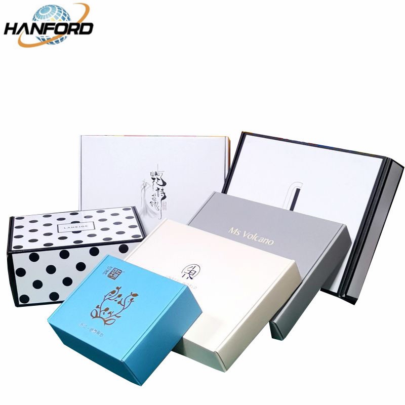 Corrugated Cardboard Eco Friendly Gift Box Packaging Dustproof Portable