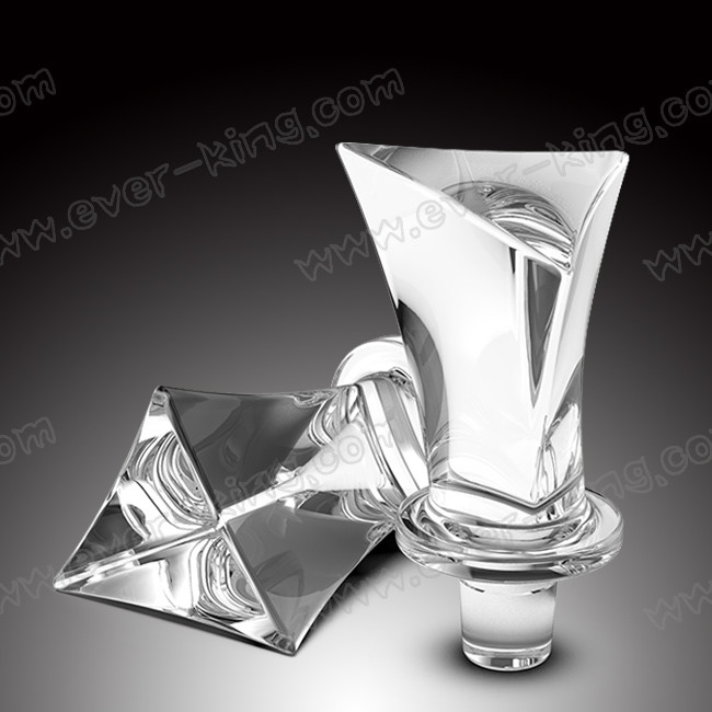 Customed New Glass Liquor Bottle Closure Electroplating 20mm