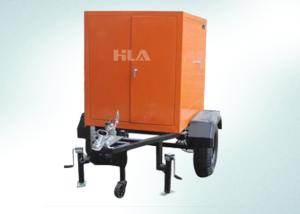 Wholesale High Vacuum Transformer Mobile Oil Purifier Movable Trailer With Closed Doors from china suppliers