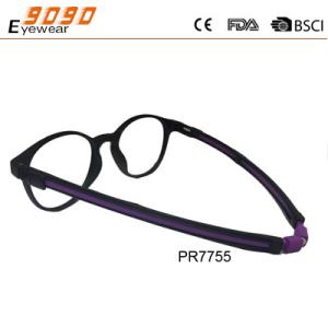Wholesale Oval Unisex fashionable reading glasses, made of plastic , temple can extend and magnetic hanging neck eyewear from china suppliers