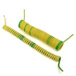 Flame Retardant PU Jacket XLPE Insulated TPU Coiled Cable for Installation