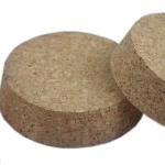 LFGB ODM Natural Cork Lids Big Glass Jar Wearproof Good Sealing