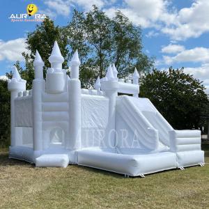 Wholesale Outdoor White Inflatable Bouncy Castle House Waterproof Material With Ball Pit from china suppliers