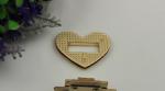 2018 New style metal hardware products zinc alloy gold bag accessories heart