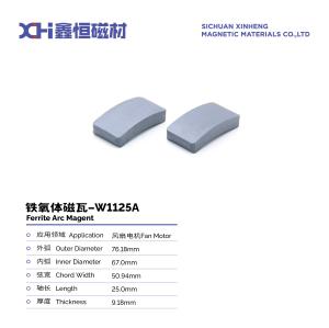 Wholesale High Coercive Force Hard Permanent Magnet Ferrite For Universal Motor W1123A from china suppliers