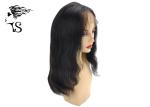 Customized Light Wavy 360 Lace Frontal Wig Natural Black 100% Mongolian Remy