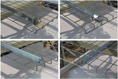50x50 Wesh U Channel Wire Mesh Decking For  Pallet Racking High Security