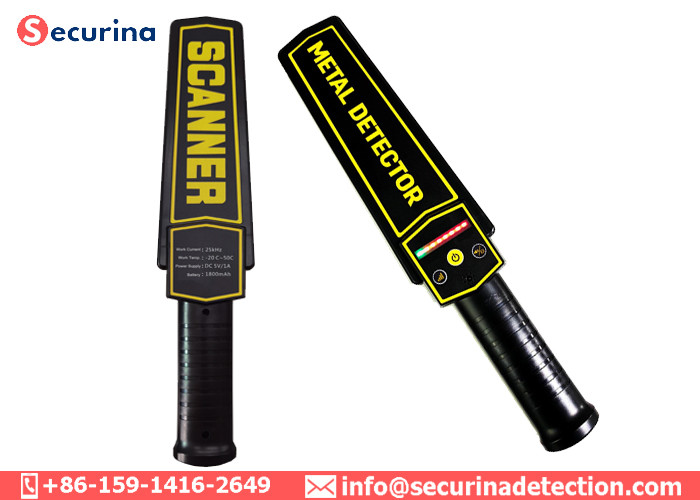 High Sensitivity Security Metal Detector Wand ABS Plastic Handheld Security Scanner