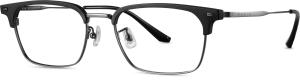 Wholesale MEN SQUARE TITANIUM BRONZE GREY METAL MEN EYEGLASS FRAMES from china suppliers
