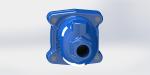 FBE Coated Anti Water Hammer Combination Air Release Valve Anti Shock