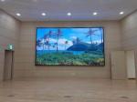 Full color indoor P2.5 640X640MM rental led display panel wall for wedding stage