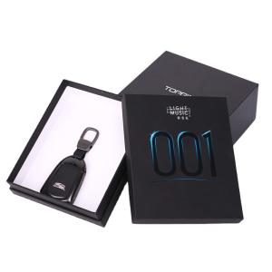 Wholesale Luxury Exquisit Rectangle Black Matte Men Gift Boxes Lid And Base from china suppliers