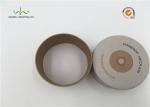 Coffe / Tea / Cosmetic / Candle Cardboard Cylinder Tubes Packaging Box SGS