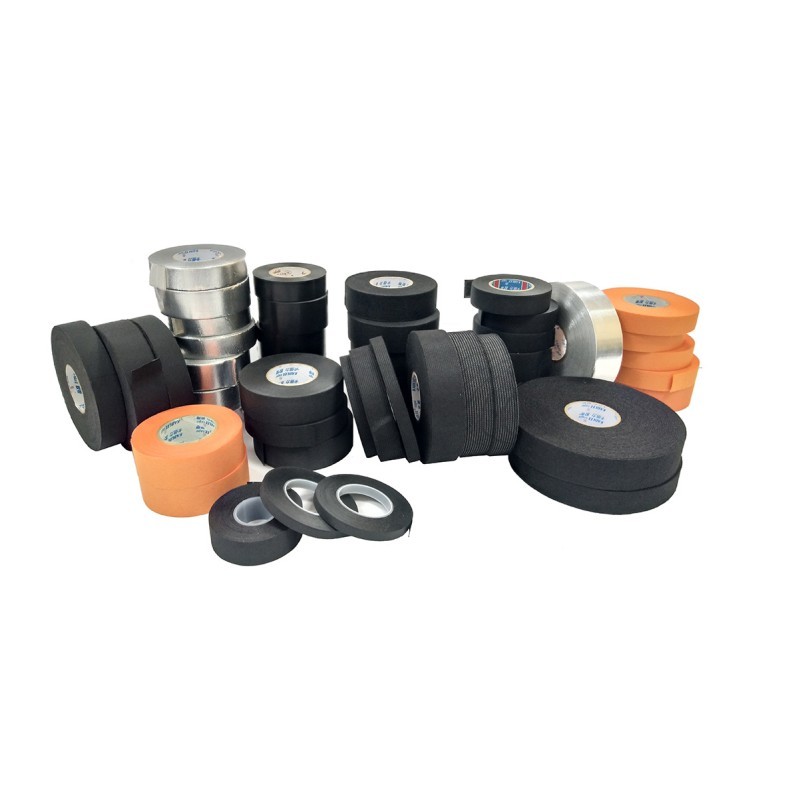 Solvent Resistant Automotive Cloth Tape For Bundling Securing Wire Harness