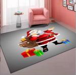 Cartoon Merry Christmas Patterns Living Room Floor Carpets