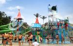 Summer Outdoor Aqua Playground Park Games Fiberglass Water Slide for Theme Park