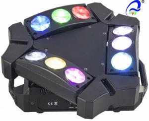 Wholesale 9 * 10W RGBW / White Mini 9 heads LED Spider Moving Head Light Quad - color from china suppliers