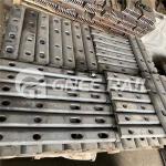 4 Holes 6 Holes Railway Fish Plate / Railway Joint Bar Iso