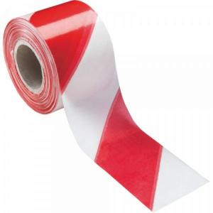 Wholesale Hazard Warning Barrier Tape PVC Safety Warning Tape Red/White 500Mtr from china suppliers