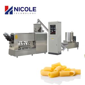 Wholesale Wheat Flour Twin Screw Macaroni Production Line , Pasta Macaroni Extruder Machine from china suppliers