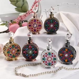 Wholesale Arabic Engraving Glass Essential Oil Bottle from china suppliers