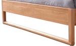 Nordic Style Solid Wood Bed Oak Bedroom Furniture Modern Bed