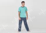 Comfortable Mens Luxury Sleepwear Woven Flannel Long Pants Australian Design
