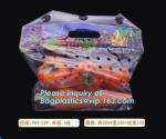 Zip lockk Clear Stand Up Fruit Pouch Packaging Bags, Vented Produce Bags with