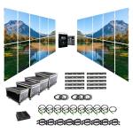 Cabinet material Die-casting Aluminum Super Clear HD LED Screen Rental Panel P1