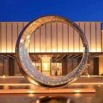3.5 Meter High LED 316 Grade Stainless Steel Sculpture