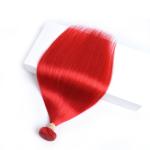 Fashion Red Color Ombre Hair Weave Virgin Hair Weft 12-26 inch