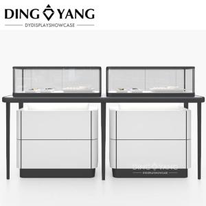 Wholesale Custom Made Jewelry Showcases with LED Lights for Jewelry Store from china suppliers