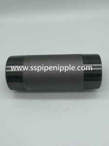 Wholesale Industrial Black Carbon Steel Pipe Nipples Rust Proof Long Working Life from china suppliers