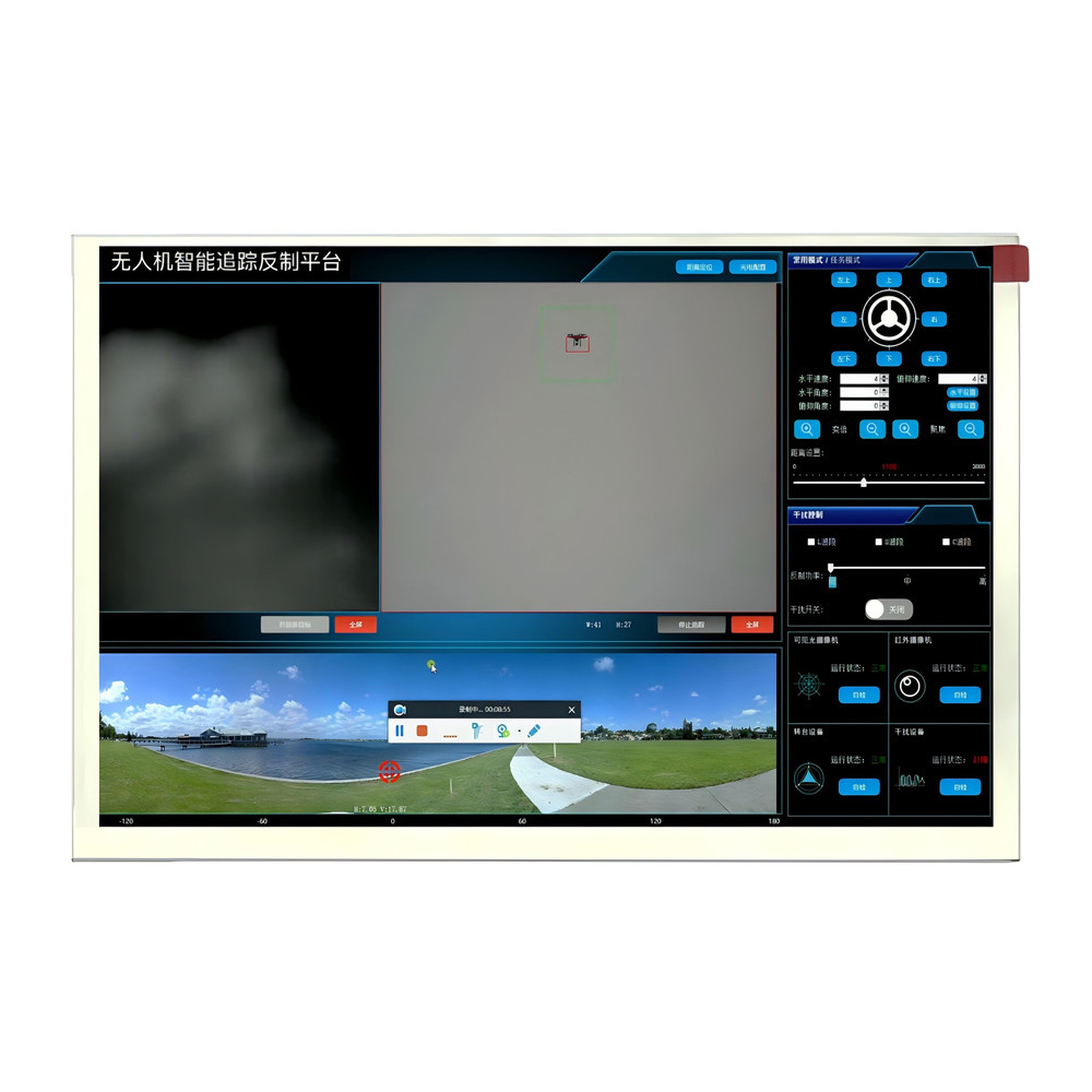 Automotive Grade 8 Inch TFT LCD IPS Display High Resolution FHD TFT Touch Screen