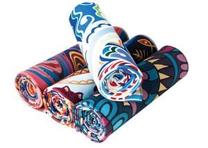 Wholesale Yoga Towel Mat,Non-slip Portable Travel Yoga Mat Towel,Pilates Cover,Fitness Yoga Blanket/Hot Yoga Towel from china suppliers