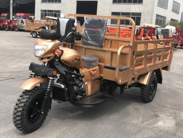 Three Wheel Motorcycle Scooter Cargo Tricycle Trike Petrol Type With Driver