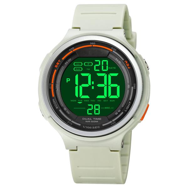 Wholesale 1841 Leisure Sport Watch Wrist fashion Watch 2 Time Led Light Digital