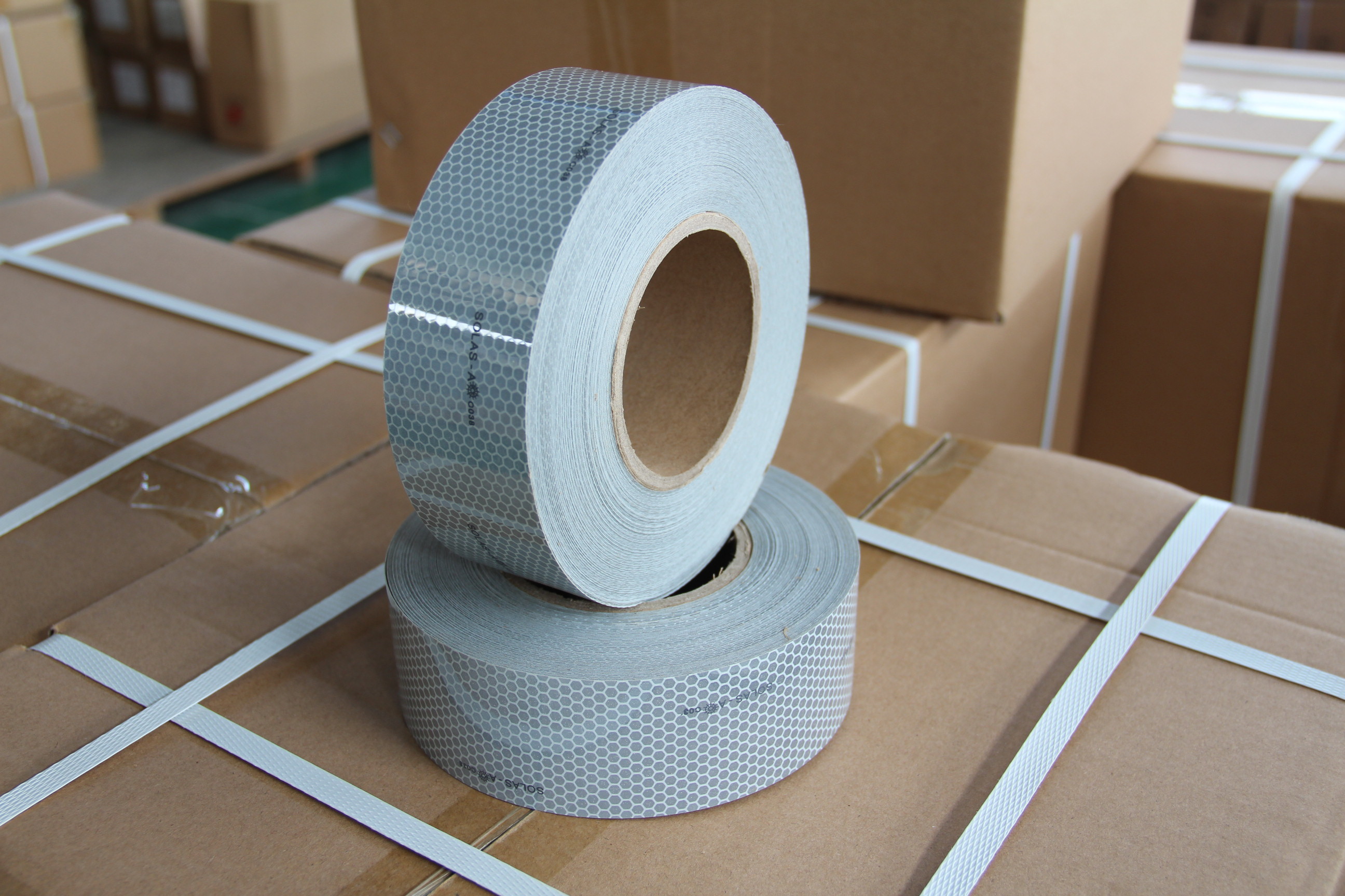 Micro Glass Bead Reflective Technology Sew-on Type SOLAS Reflective Tape