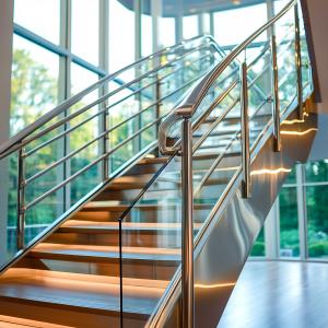Wholesale Modern Stainless Steel Handrails with Polished Finish for Glass Railings from china suppliers