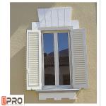 Contemporary Aluminum Casement Windows With Security Wire Mesh ISO9001 CASEMENT
