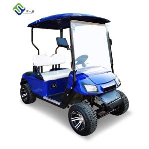 Wholesale Customized Blue Electric LSV Lithium Ion Golf Cart 2 Passenger from china suppliers